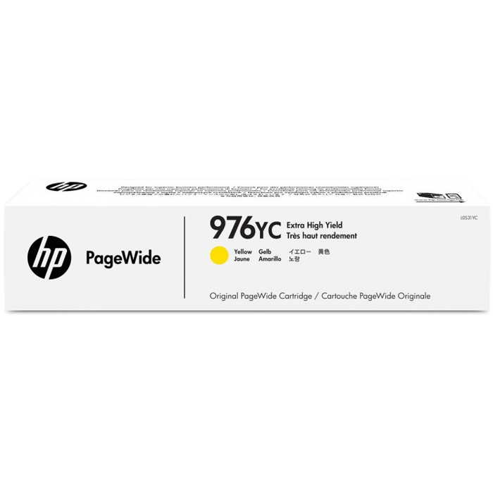 

Картридж струйный HP 976YC (L0S31YC), желтый, оригинальный, ресурс 16000 страниц для HP HP PW Pro 5777/552, 976YC