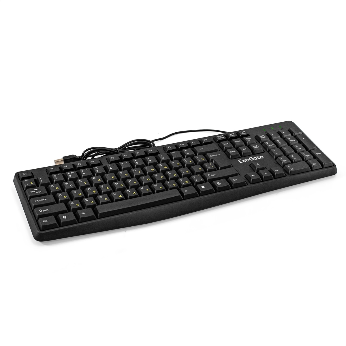 Клавиатура Exegate Smart K120, USB, черный (EX298364RUS)