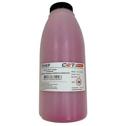 Тонер CET PK250M 465 г, пурпурный