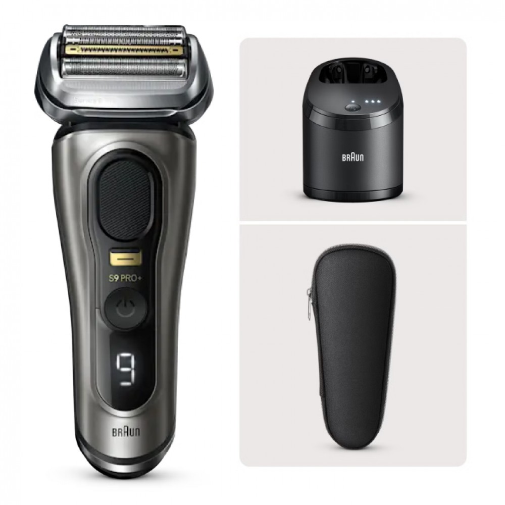 Бритва Braun 9565cc GREY тип 5793, серебристый/черный