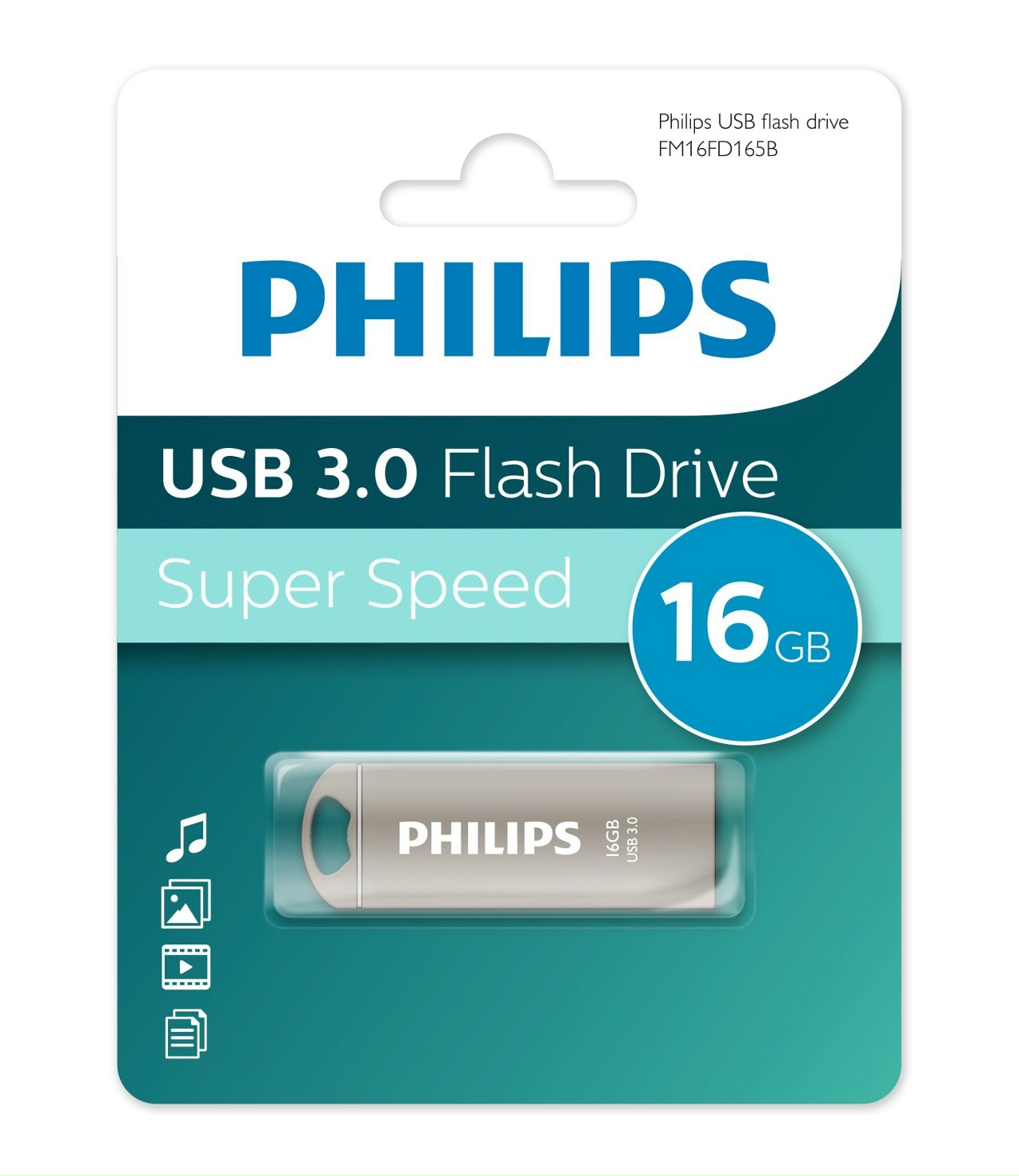 Флешка 16Gb PHILIPS Iron