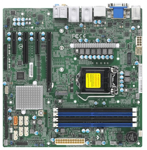 Материнская плата Supermicro X12SCQ (MBD-X12SCQ-B)