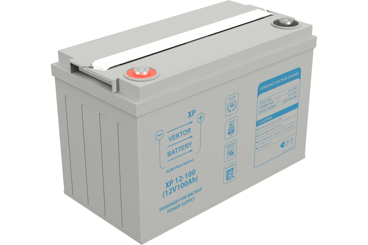 Аккумуляторная батарея для ИБП Vektor Energy XP 12-100, 12V, 100Ah