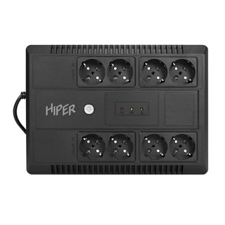 ИБП Hiper INLine LM-650, 650 VA, 390 Вт, черный (LM-650)