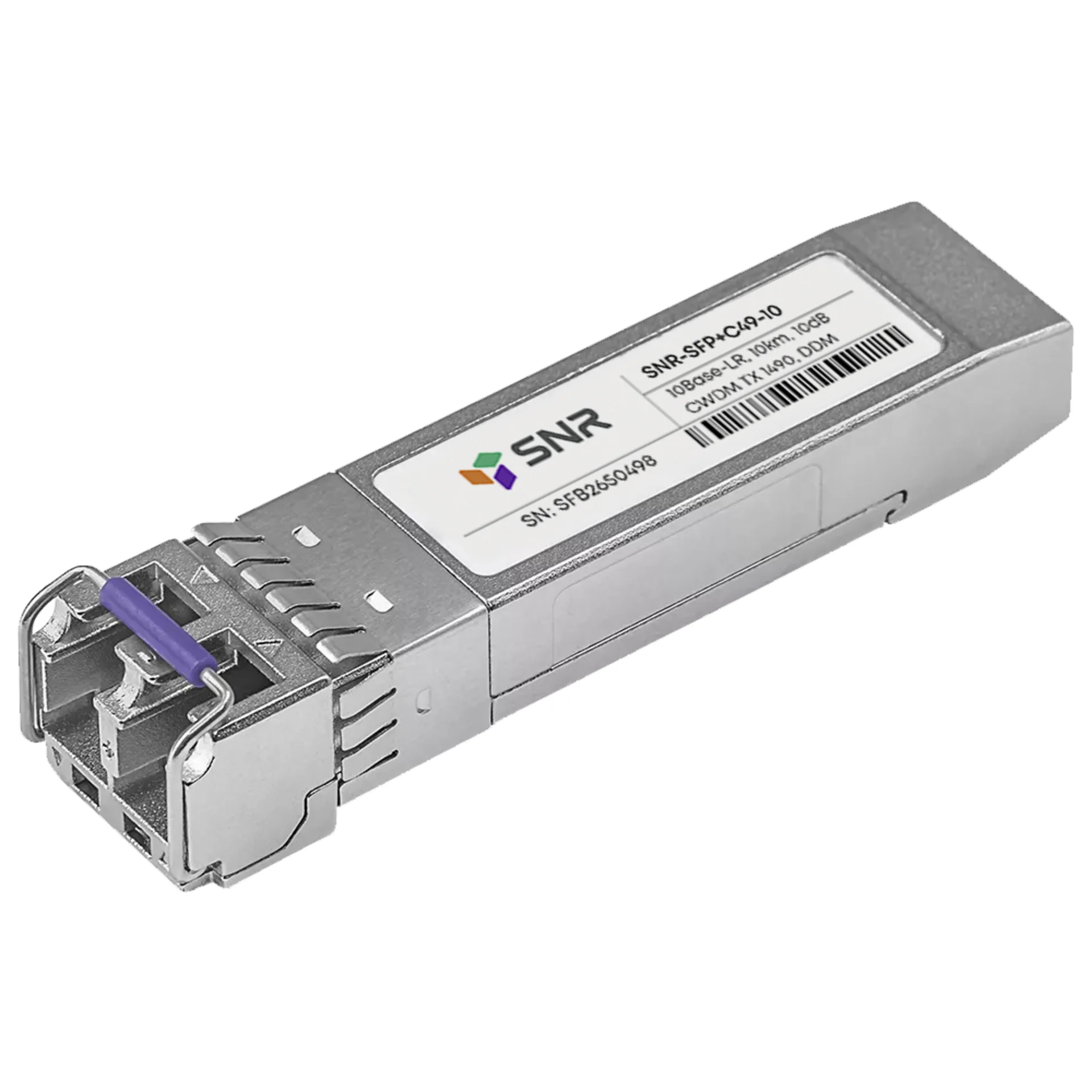 Модуль SFP+ SNR SNR-SFP+C49-10, до 10 км, двойной (SNR-SFP+C49-10)