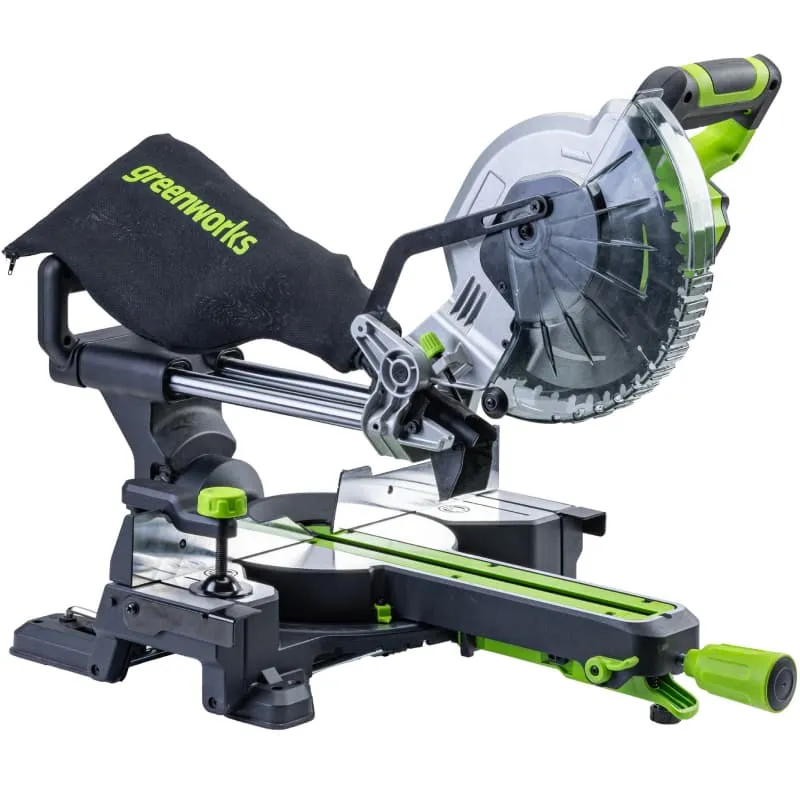 Торцовочная пила GREENWORKS GD24MS216, диаметр диска 216 мм