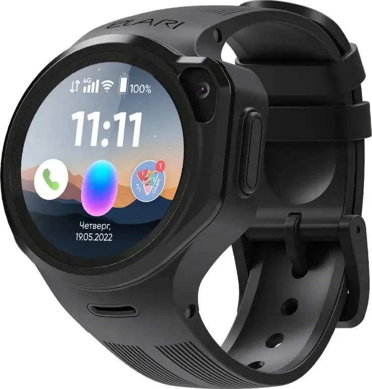 Смарт-часы Elari 4GR M, черный
