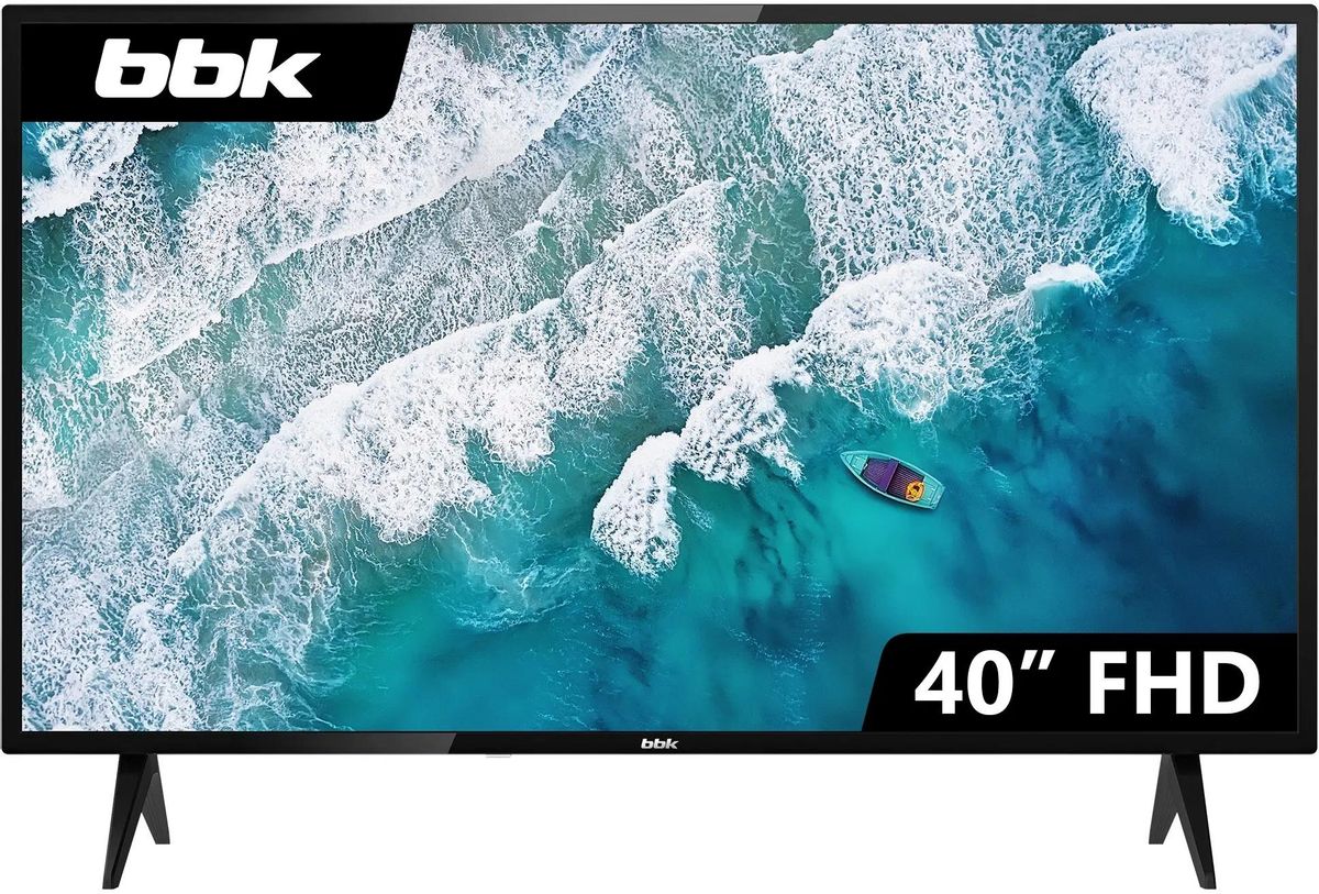 Телевизор 40" BBK 40LEM-1057/FTS2C (B), 1920x1080, черный