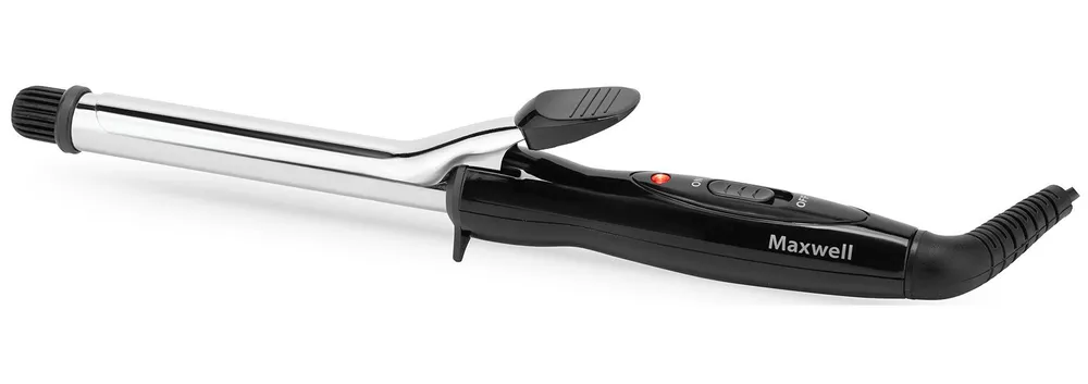 Щипцы MAXWELL MW-2409, 180°C, 25 Вт, хромированное покрытие, режимов: 1