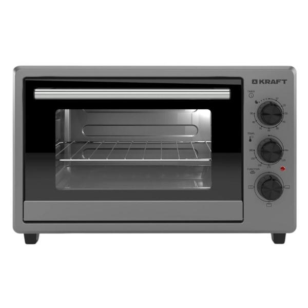 Мини-печь KRAFT KF-MO 270 FGR 1.3 кВт, серый