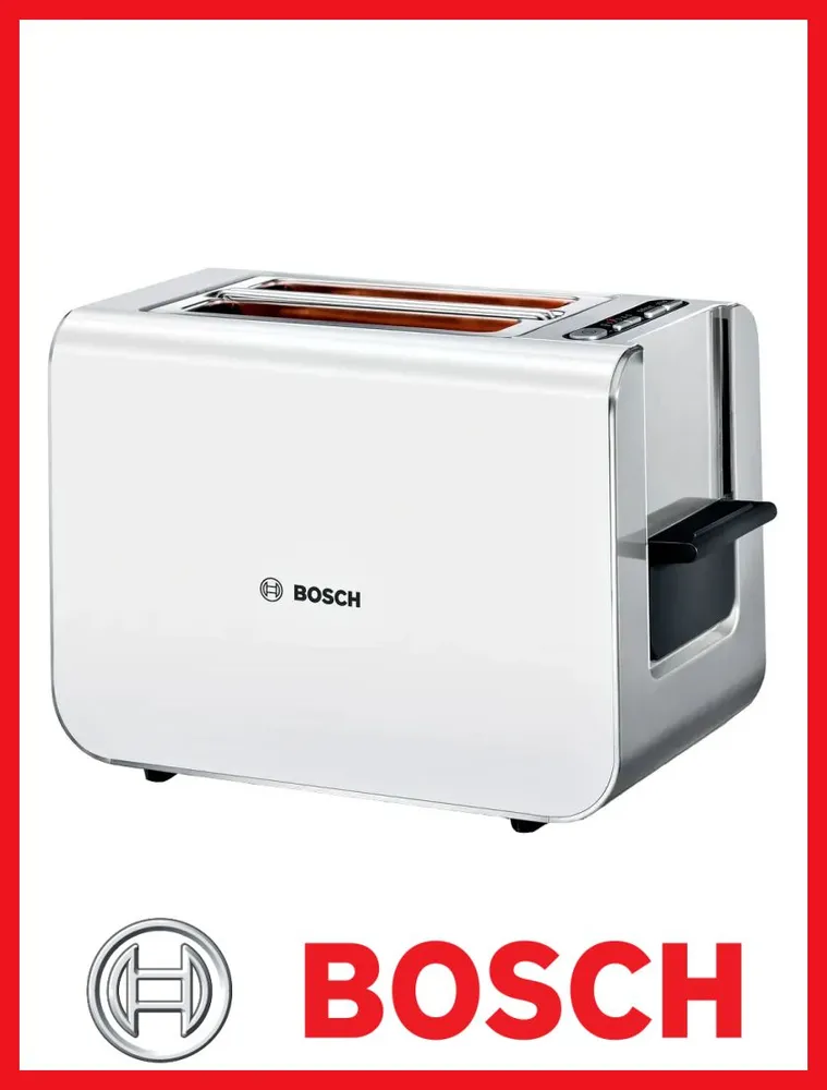 Тостер Bosch TAT8611N, белый