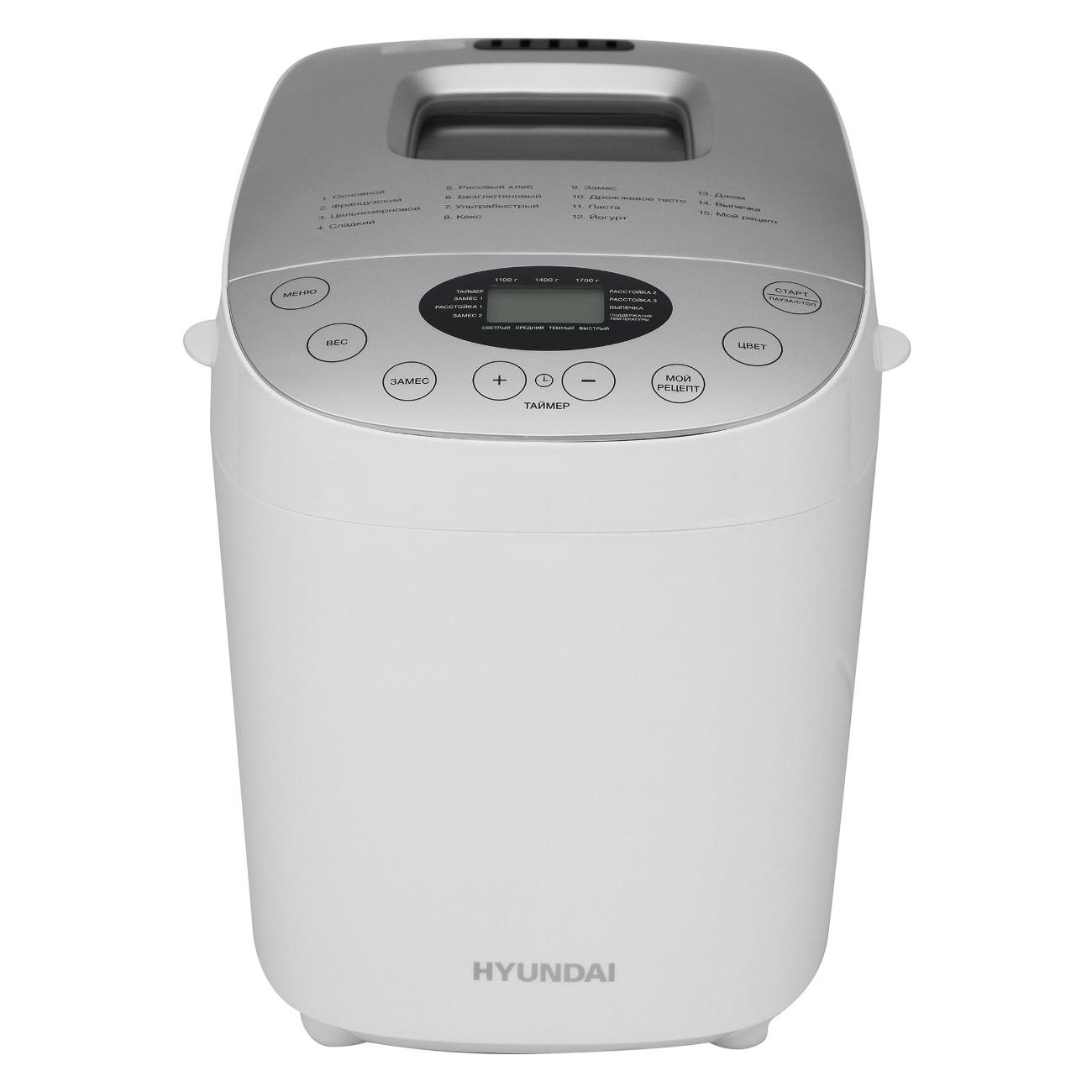 Хлебопечь HYUNDAI HYBM-4083 850 Вт