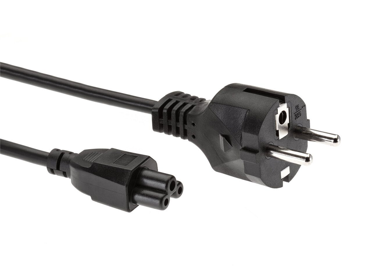 Кабель питания Telecom IEC-320-C5-Schuko (Euro)(M), 1.8 м TP022