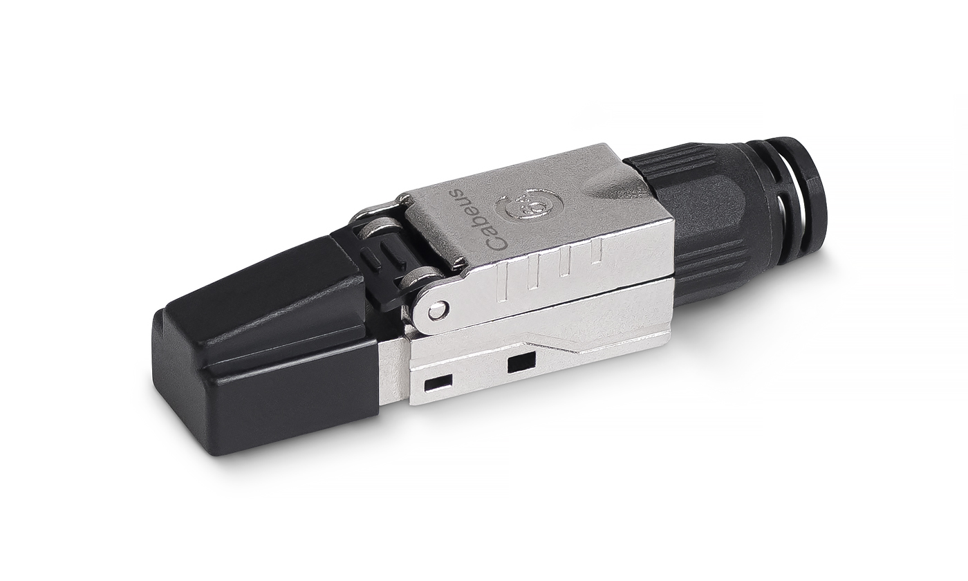 Колпачок изолирующий RJ-45, 1 шт. черный Cabeus