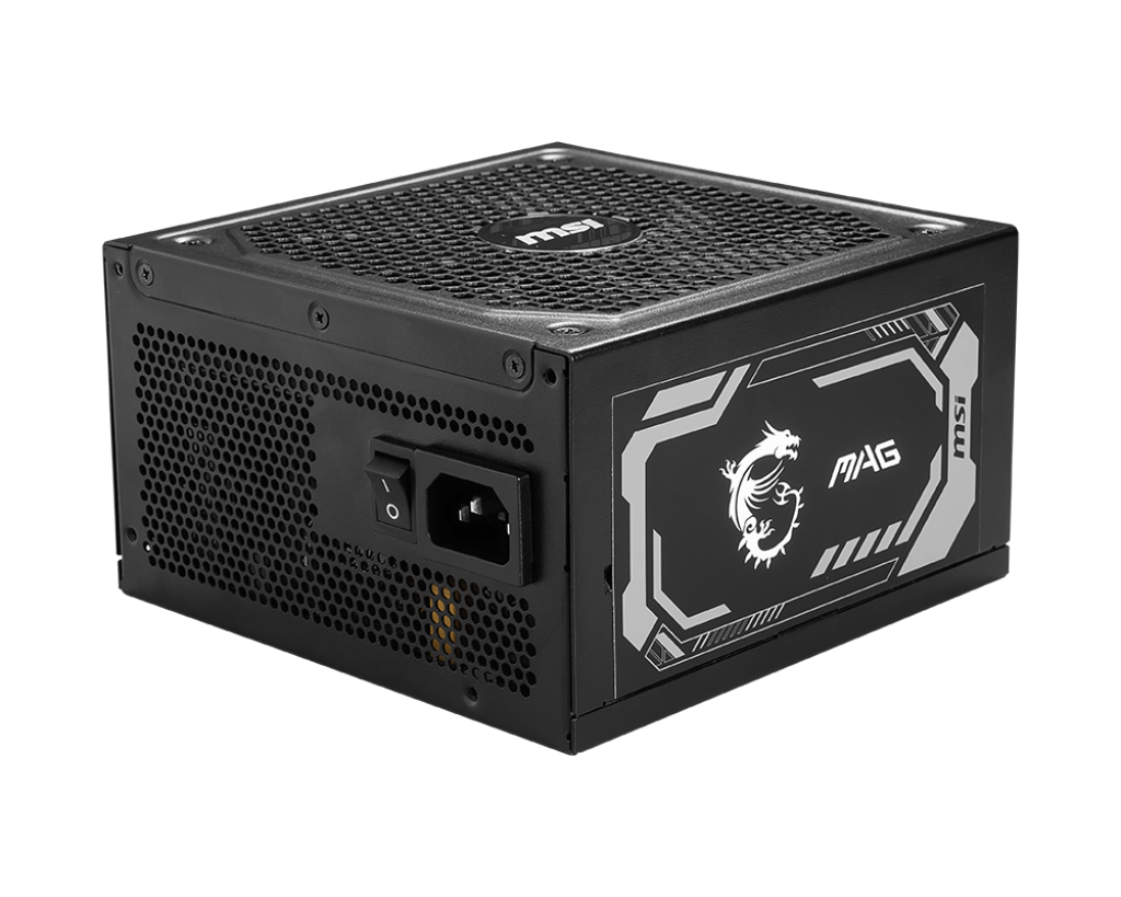 Блок питания 1000 Вт, MSI MAG A1000GL PCIE5, 135 мм 80 Plus Gold