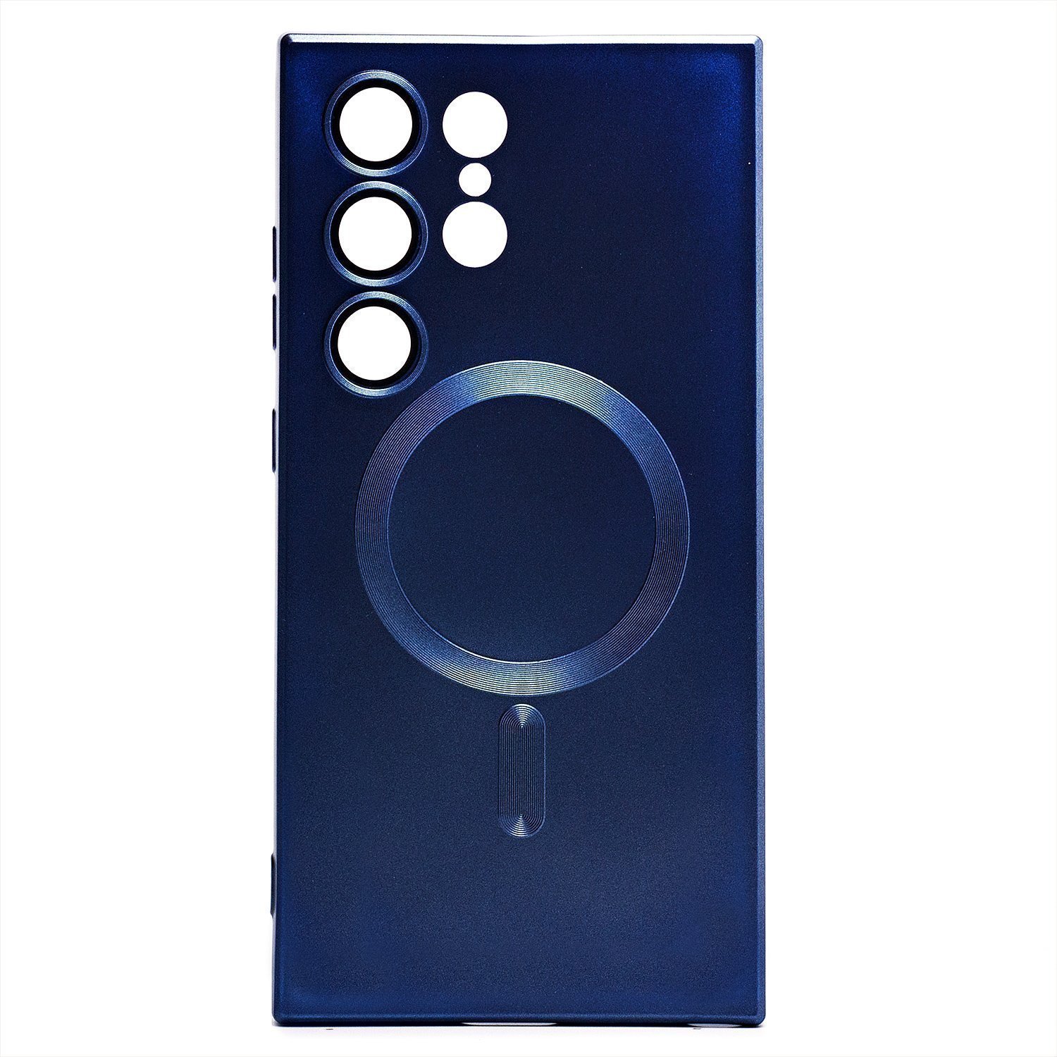 

Чехол-накладка Activ SM020 Matte SafeMag для смартфона Samsung Galaxy S24 Ultra, силикон, темно-синий (228124)
