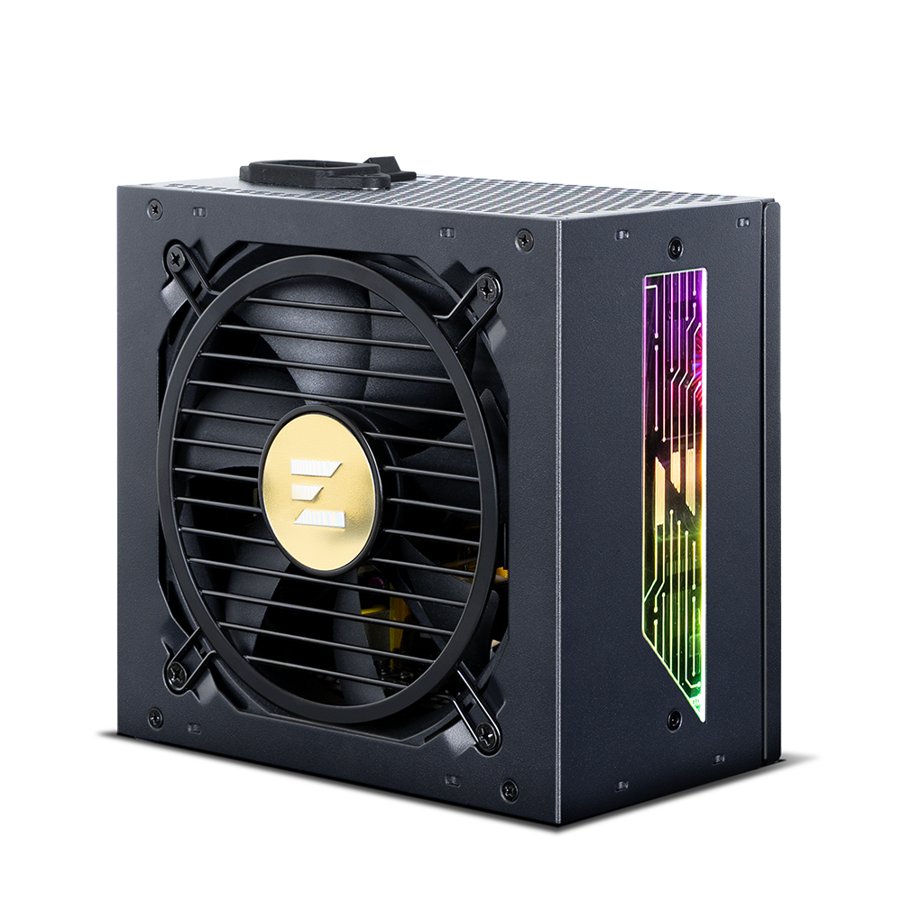 Блок питания 750 Вт, Zalman TeraMax II ZM750-TMX2 VIEW, 120 мм 80 Plus Gold