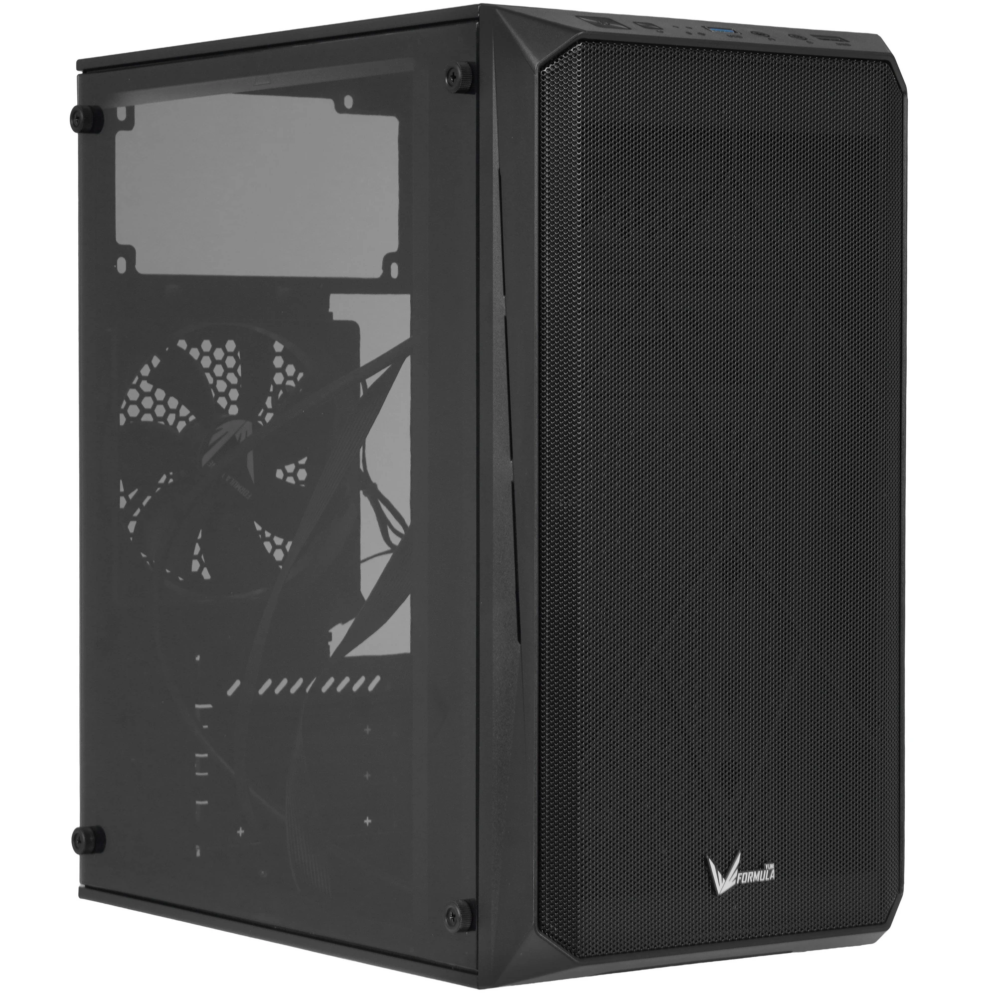 

Корпус Formula V CS-107, mATX, Mini-Tower, USB 3.0, черный, без БП (CS-107), CS-107