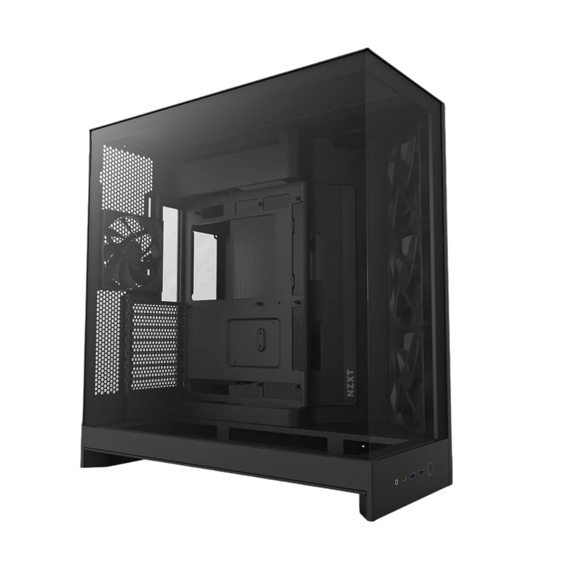 Корпус NZXT H9 Flow, Midi-Tower, без БП, черный
