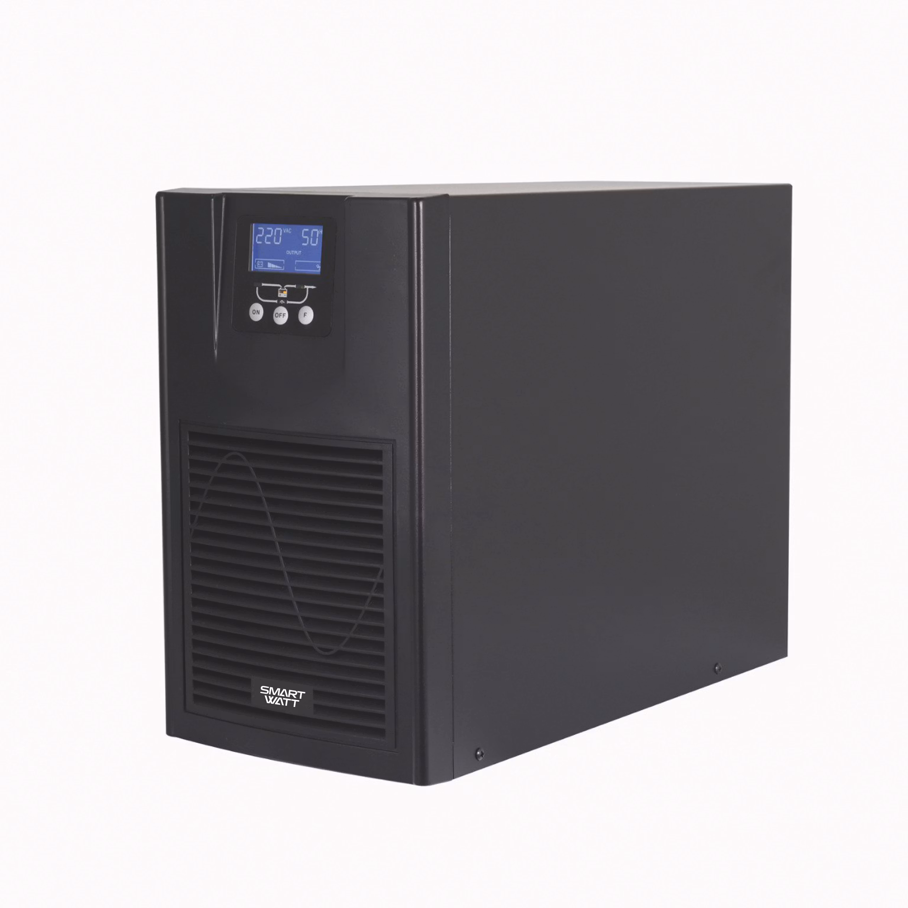 ИБП SMARTWATT MASTER IEC 1kVA L, 1000 В·А, 900 Вт, черный (3703020740003) (без аккумуляторов)