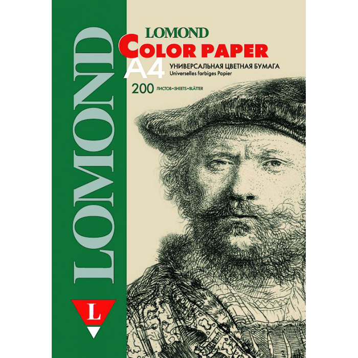 

Бумага A4 160г/м² 125 листов, розовый, Lomond (1004403)