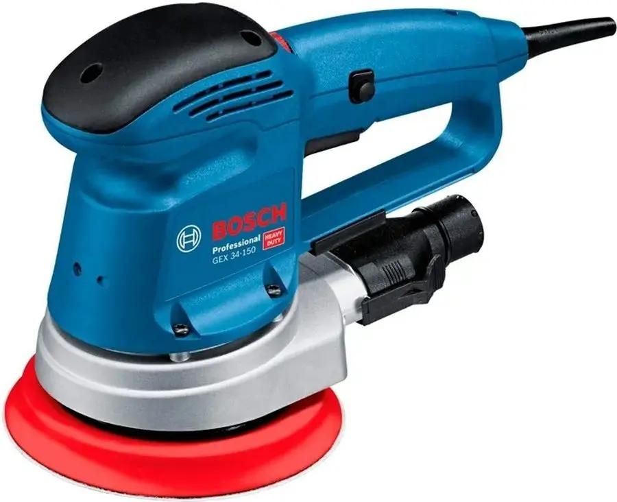 Эксцентриковая шлифовальная машина BOSCH GEX AC 34-150, 340 Вт, 15 см