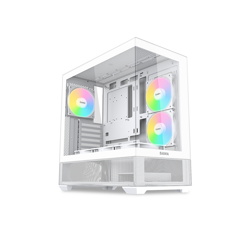 Корпус SAMA V40, Midi-Tower, без БП, белый