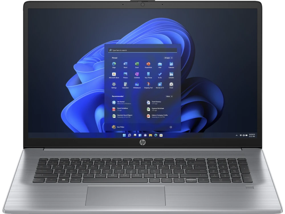 Ноутбук 17.3" HP 470 G10, серебристый (9G1Q8ET_Win11P)