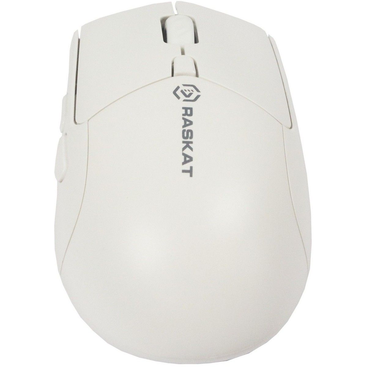 Мышь Raskat M007WB, Bluetooth/Радиоканал, белый (M007WB)