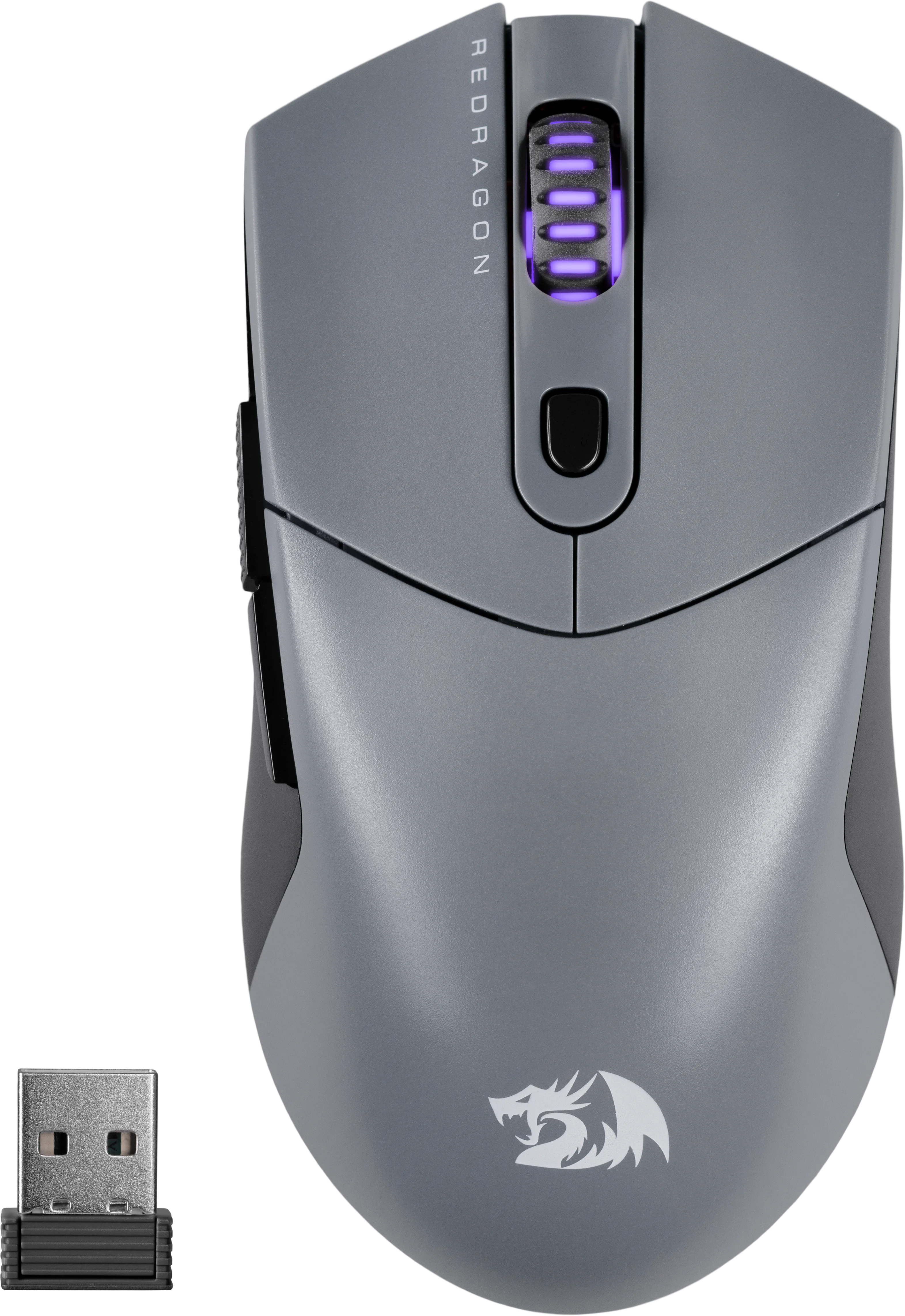 

Мышь беспроводная/проводная Redragon ST4R Pro, 26000dpi, оптическая светодиодная, Bluetooth/USB, черный (72323), ST4R Pro