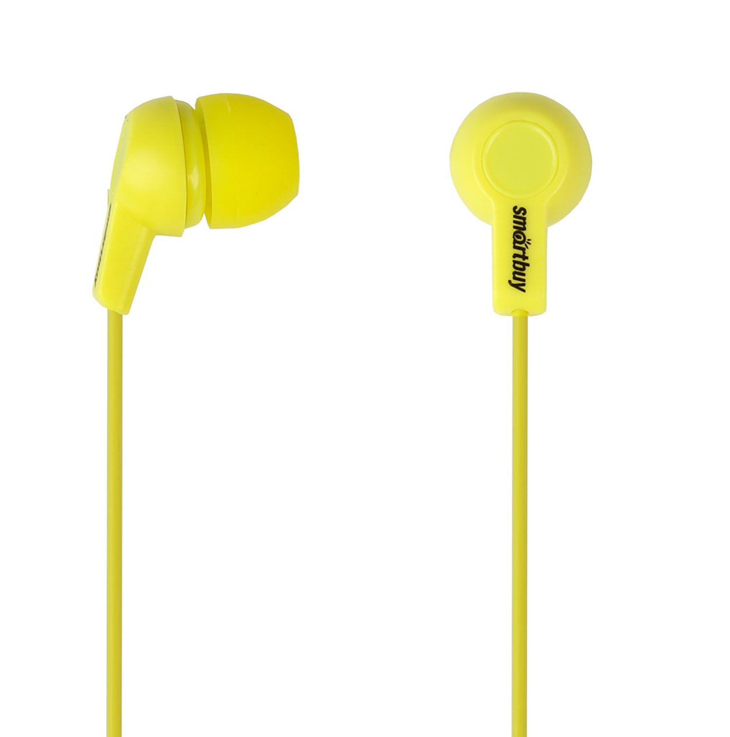 

Проводные наушники SmartBuy JAZZ, jack 3.5 мм, желтый (SBE-760), SBE-760