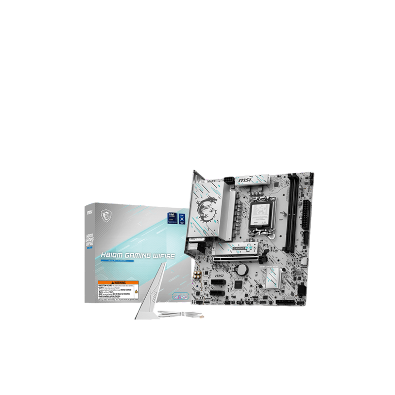 Материнская плата MSI H810M GAMING WIFI6E, LGA1851, Intel H810, mATX