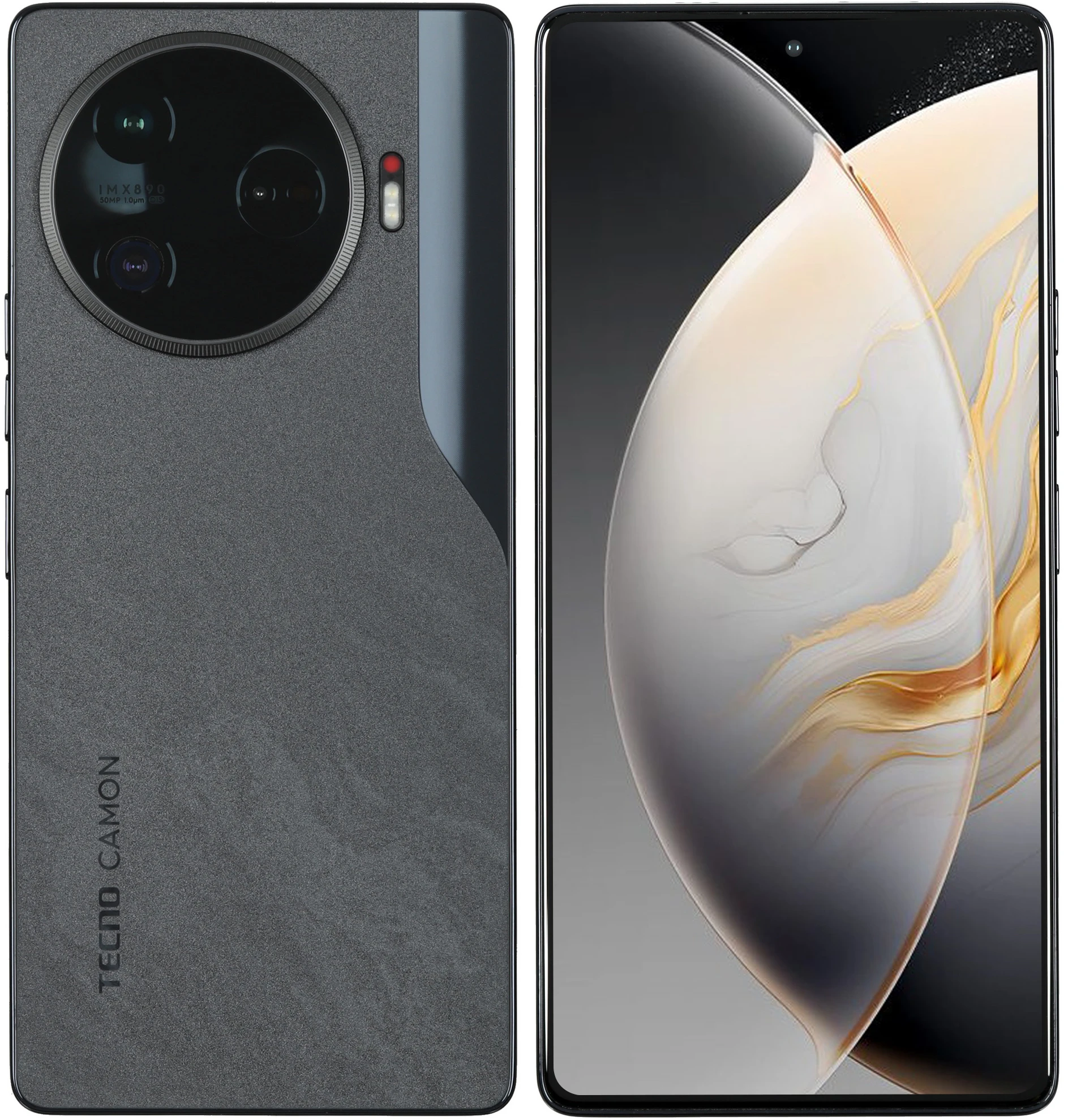 

Смартфон Tecno CAMON 30 Pro 5G, 6.78" 2436x1080 AMOLED, MediaTek Dimensity 8200 Ultra, 12Gb RAM, 512Gb, 3G/4G/5G, Wi-Fi, BT, 3xCam, 2-Sim, 5000 мА⋅ч, USB Type-C, Android 14, черный (TCN-CL8.12.512.BD), CAMON 30 Pro 5G