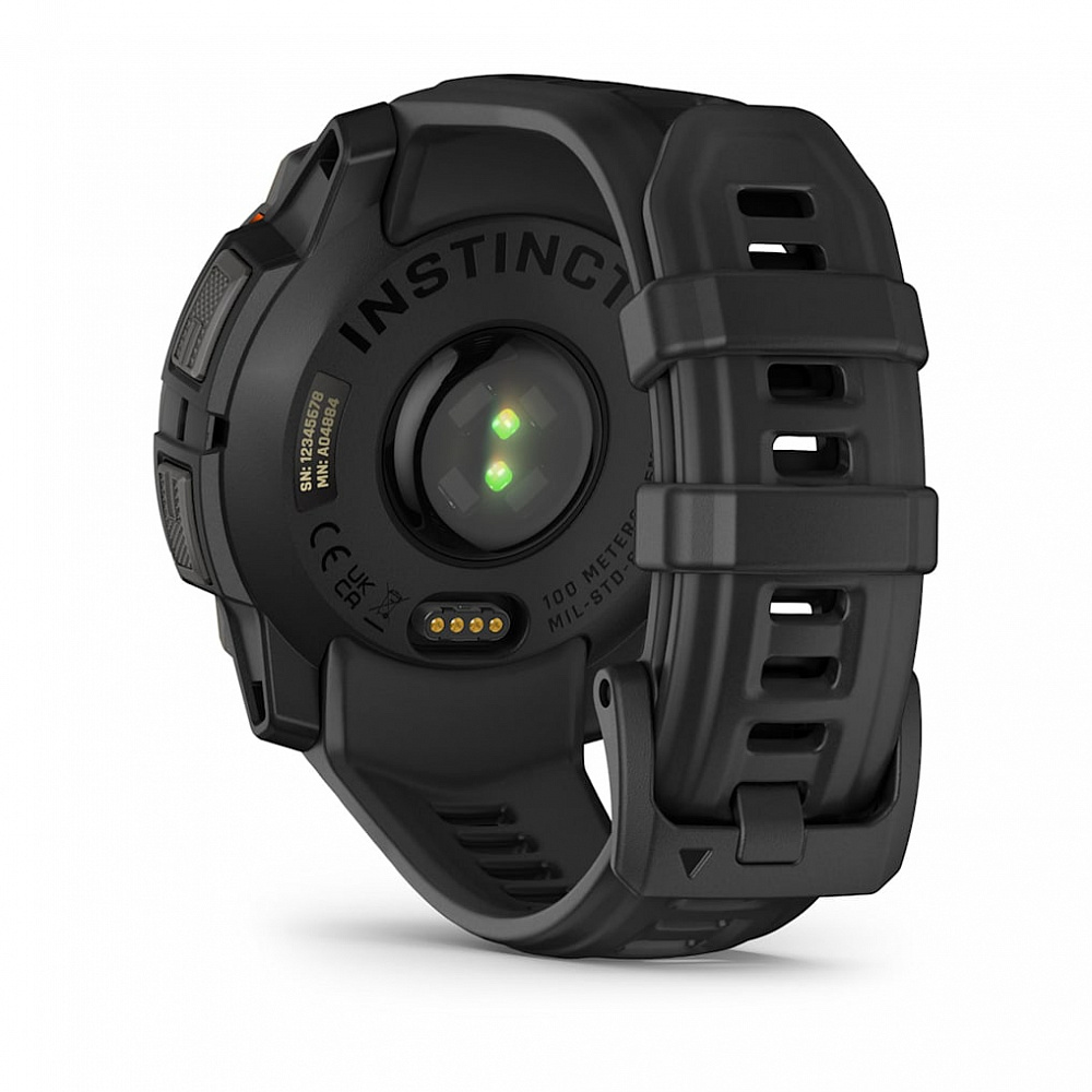 Смарт-часы Garmin Instinct 3 Solar, черный