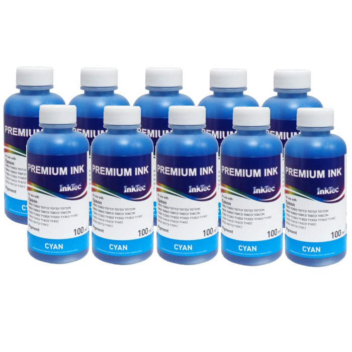 Чернила InkTec E0013-100MC, голубой