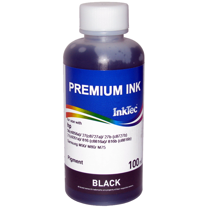 

Чернила InkTec H0005, 100 мл, черный, совместимые для DeskJet 3425, PCS 1210, неоригинальная фасовка, H0005
