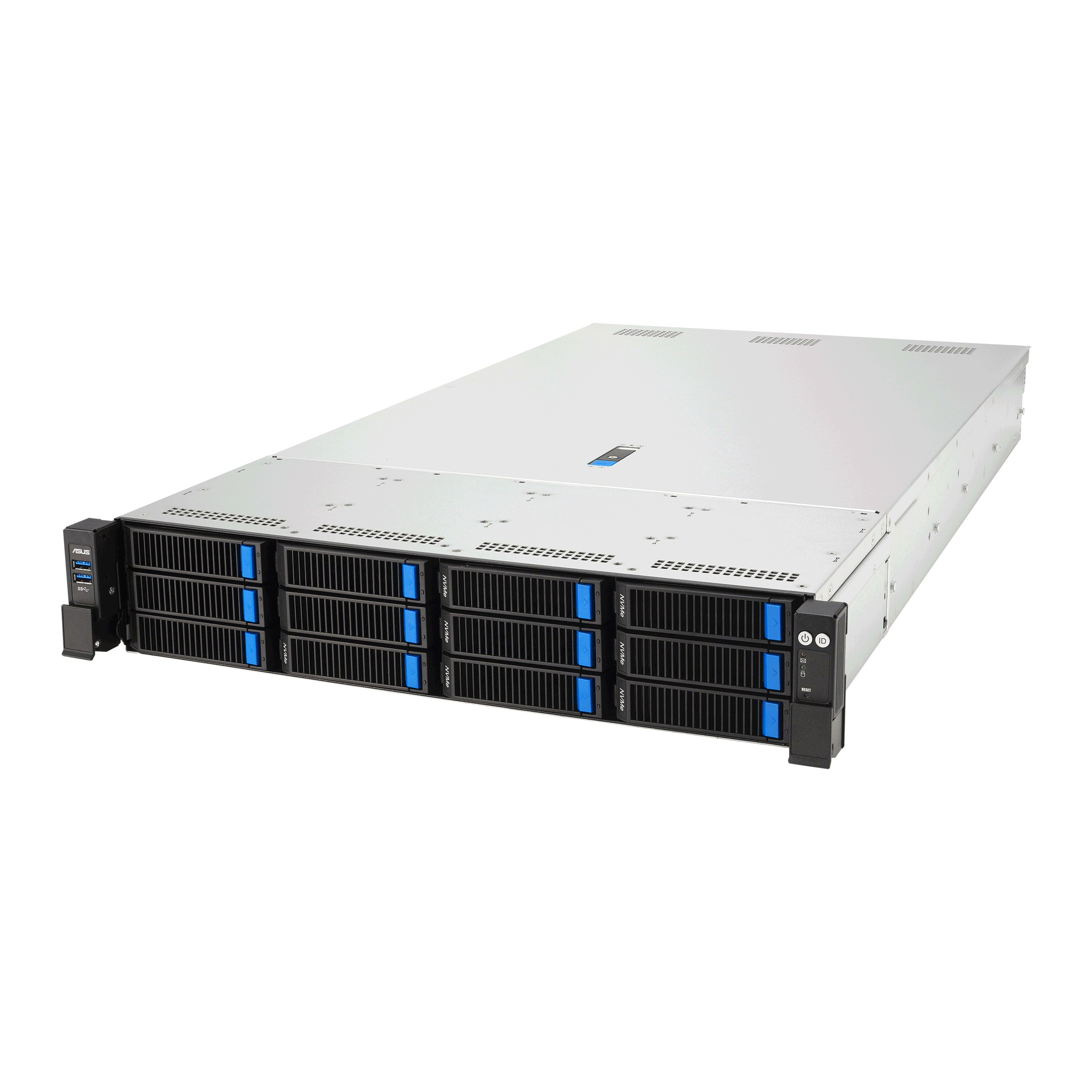 Серверная платформа ASUS RS720A-E13-RS12U, 2xSocket SP5, 24xDDR5, 12x2.5/3.5 HDD HS, Redundant 2x2700 Вт 2U (90SF0441-M000J0)