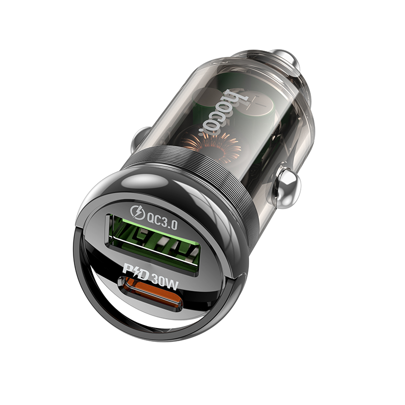 Автомобильное зарядное устройство Hoco Z53A, USB, 1xUSB Type C