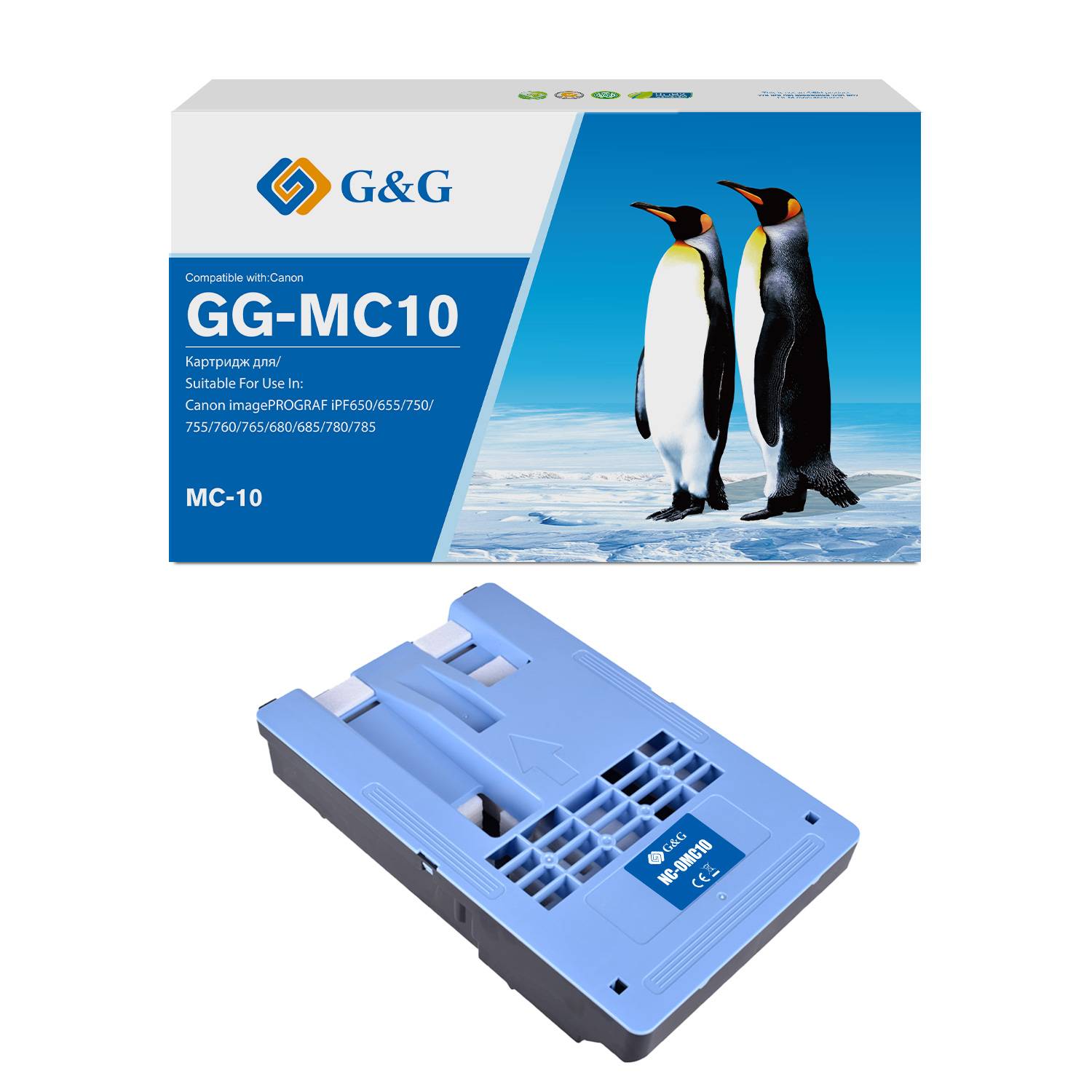 Бункер отработанного тонера G&G (GG-MC10)