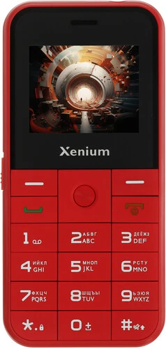 Мобильный телефон Xenium X718 красный
