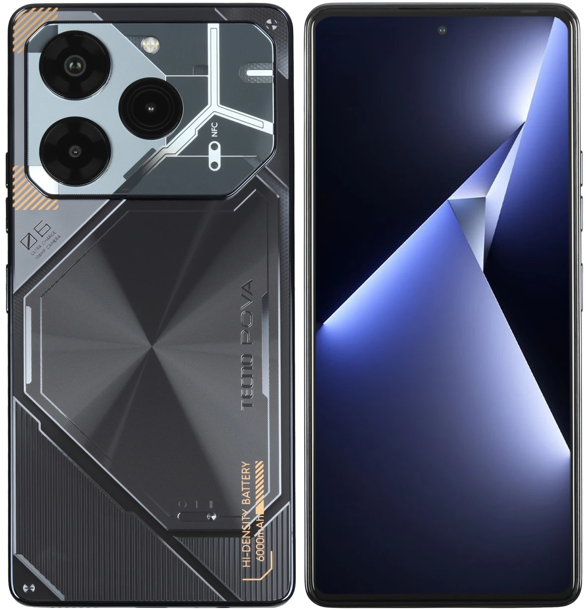 Смартфон Tecno POVA 6 PRO 5G 12Gb/256Gb серый (TCN-LI9.256.MEGR)