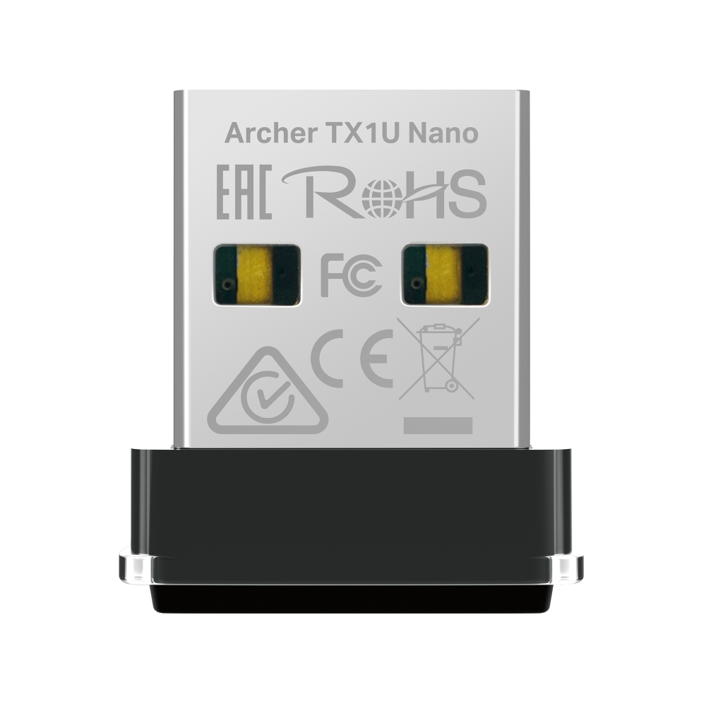 Адаптер Wi-Fi TP-LINK ARCHER TX1U NANO, до 300 Мбит/с, USB (ARCHER TX1U NANO)