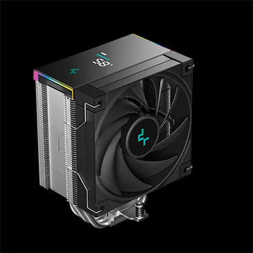 Кулер для процессора DeepCool AK500S DIGITAL SE, 120 мм, 1850rpm, 240 Вт, ARGB (R-AK500S-BKADMN-GJD)