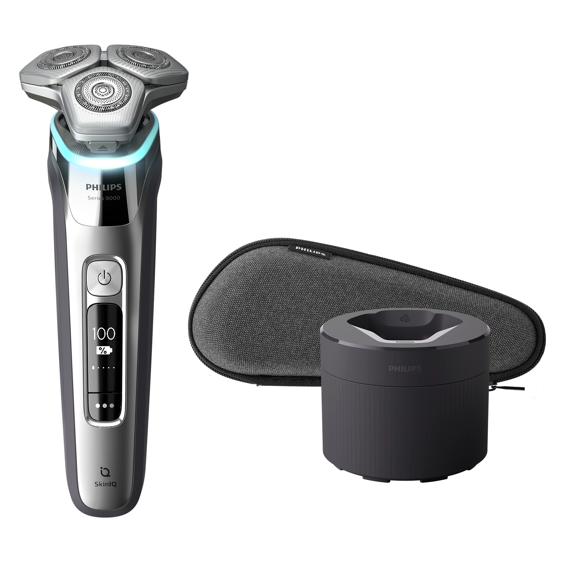 Бритва Philips S9985/50, серебристый