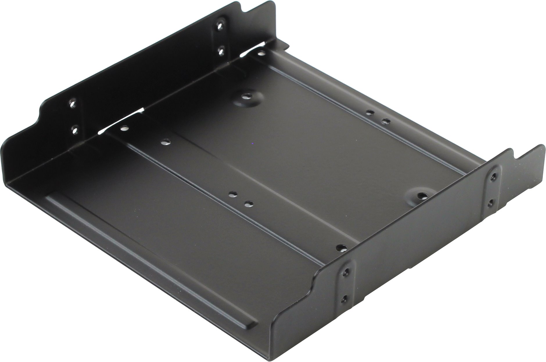 Крепление Espada EAC52535-2S, 2x2.5"/3.5" в отсек 5.25", черный