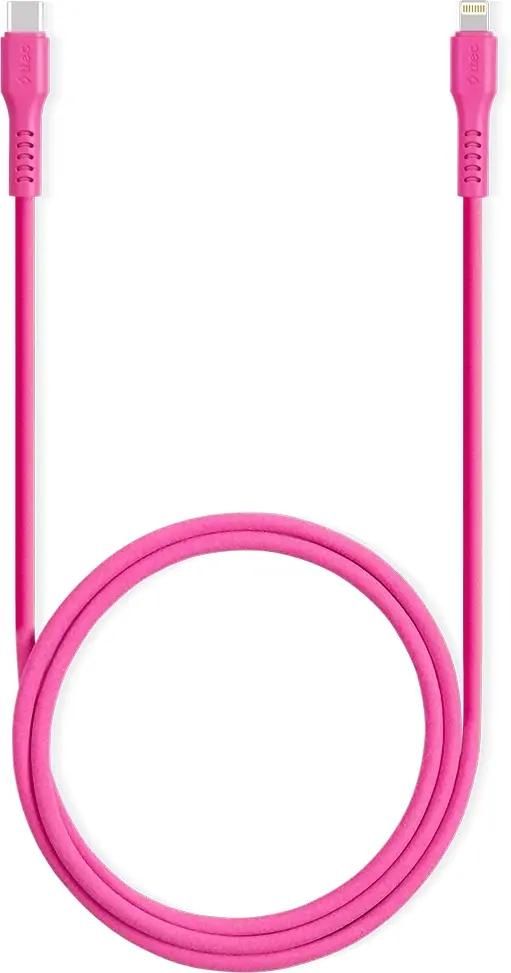 Кабель USB Type-C(m)-Lightning 8-pin(m), 1.2 м, розовый, TTEC (2DK60NP)