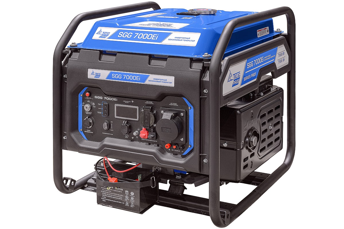 Электрогенератор ТСС SGG 7000Ei, 17 л.с., 7.5 кВт
