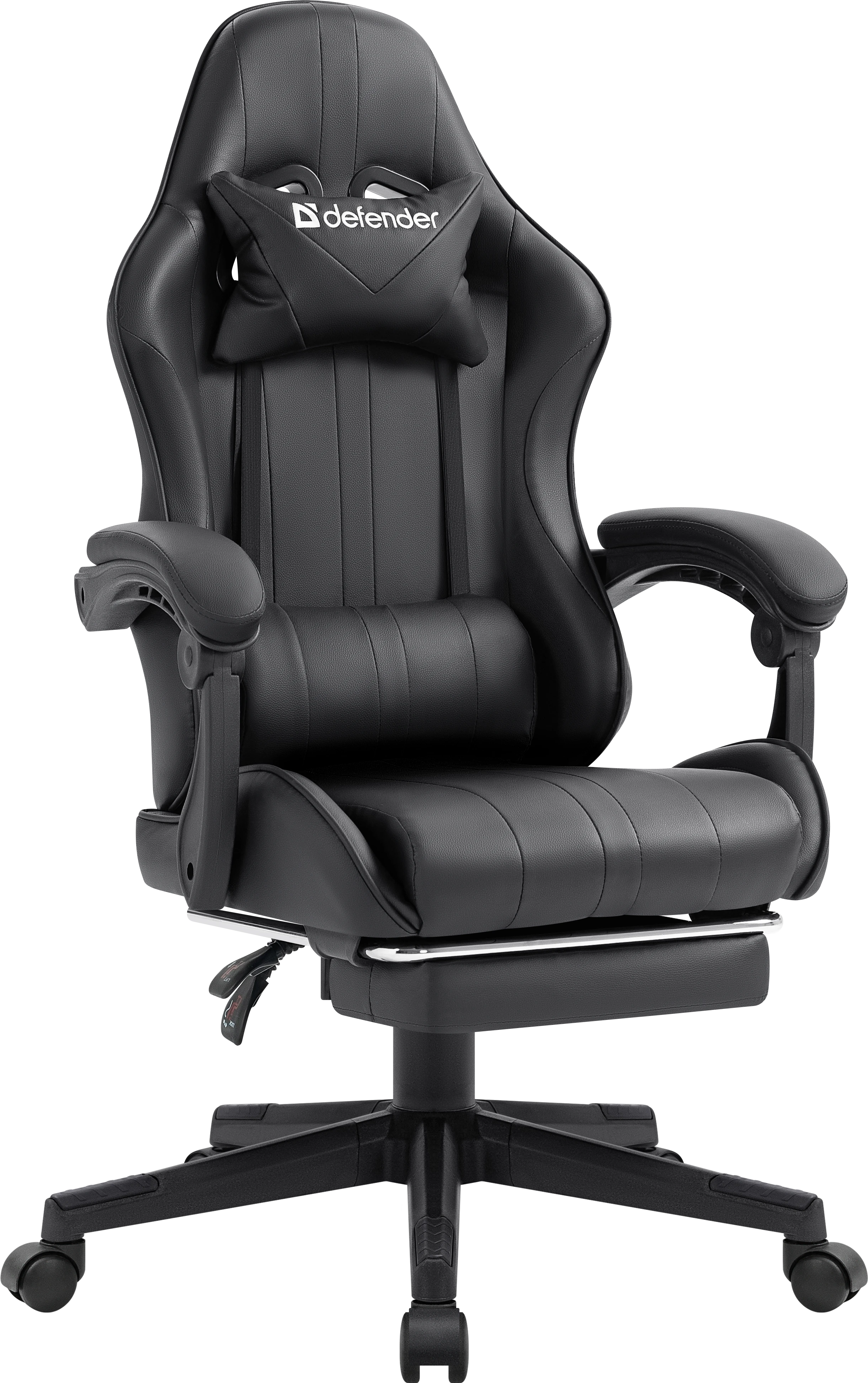 Кресло игровое Defender Azure, черный