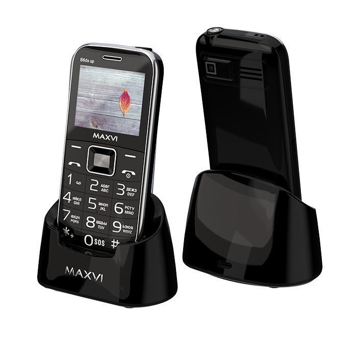 Мобильный телефон MAXVI B6ds up черный