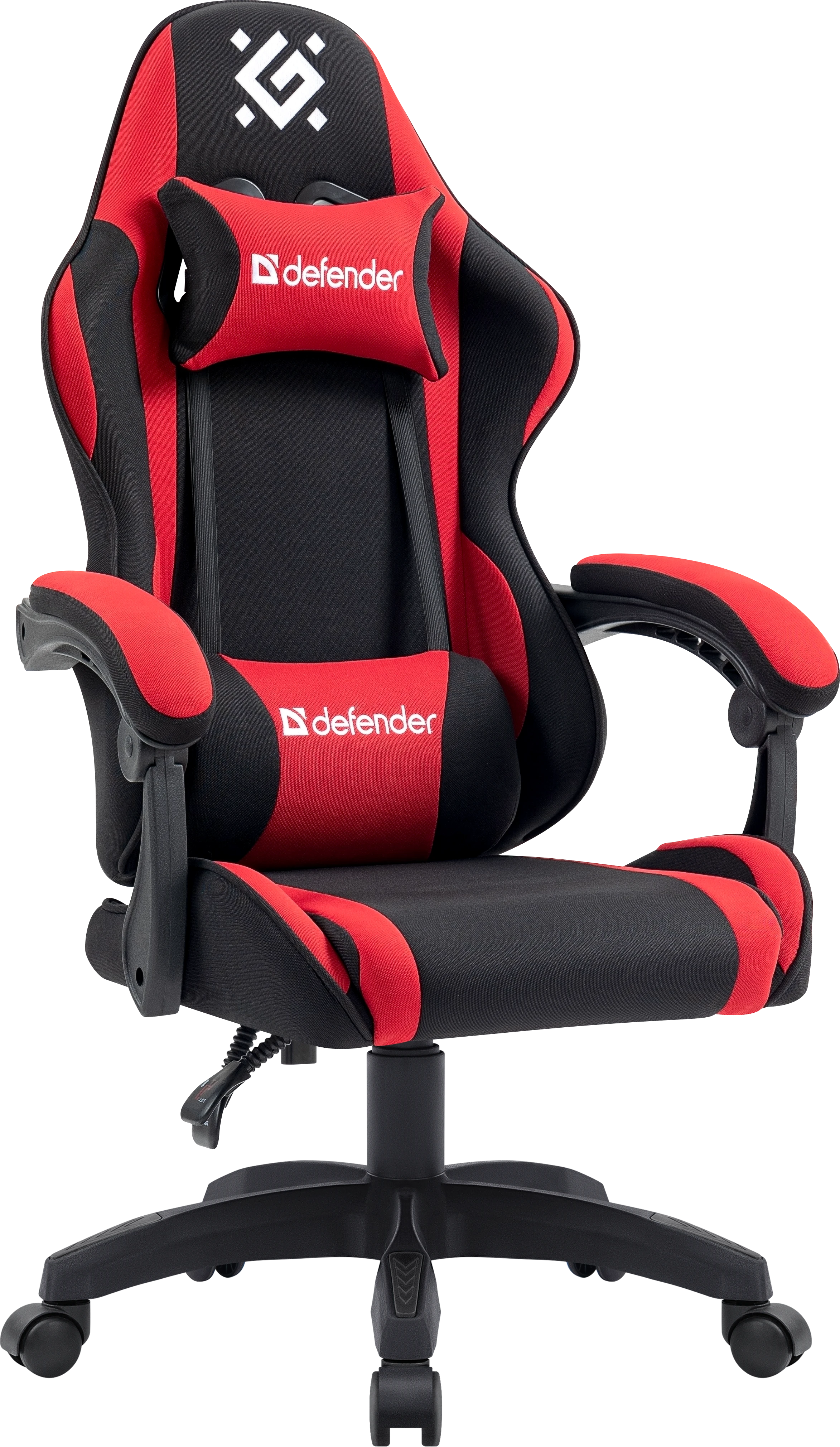 Кресло игровое Defender Expert, черный/красный